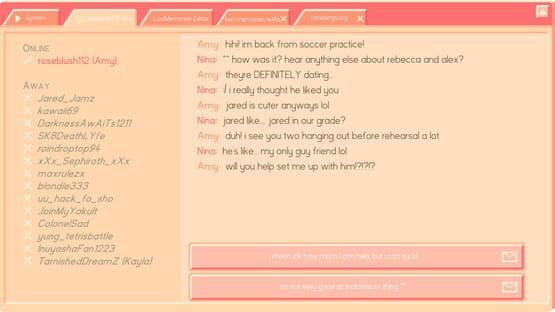 Screenshot Lost Memories Dot Net