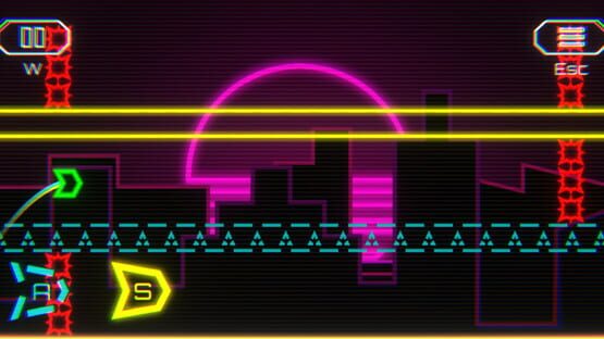 Screenshot Retrowave Rider