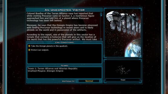 Screenshot Galactic Civilizations II: Dread Lords