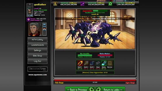 Screenshot Agents of Aggro City Online