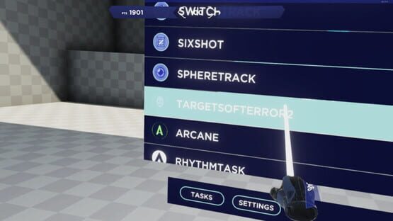 Screenshot Aim Lab VR