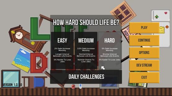 Screenshot Life & Debt: A Real Life Simulator