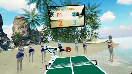 Screenshot Beach Ping Pong Babes VR