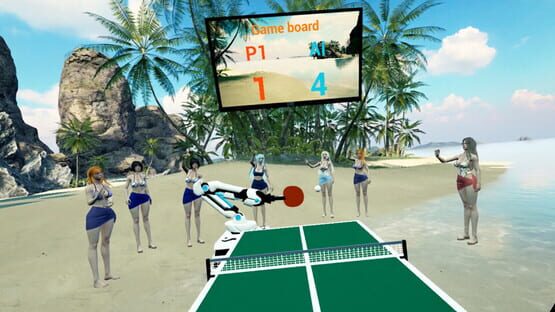 Screenshot Beach Ping Pong Babes VR