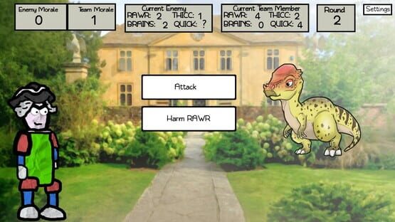 Screenshot Scientifically Accurate Dinosaur Mating Simulator 2022: American Revolution 1775 - 1786