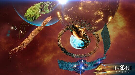 Screenshot Drone Swarm
