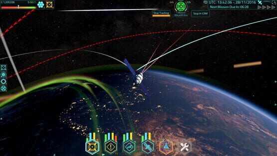 Screenshot Satellite Command