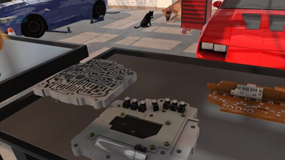 Screenshot Basic Car Repair Garage VR