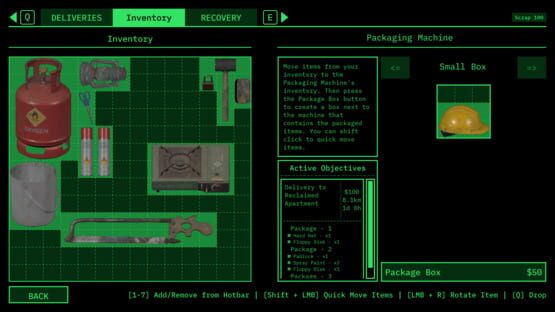 Screenshot PACS: Post Apocalypse Courier Service