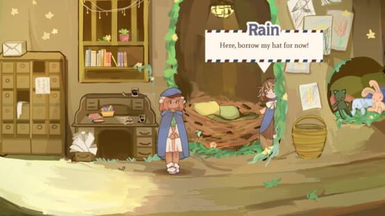 Screenshot Upwards, Rain! The Post Office of Farewells
