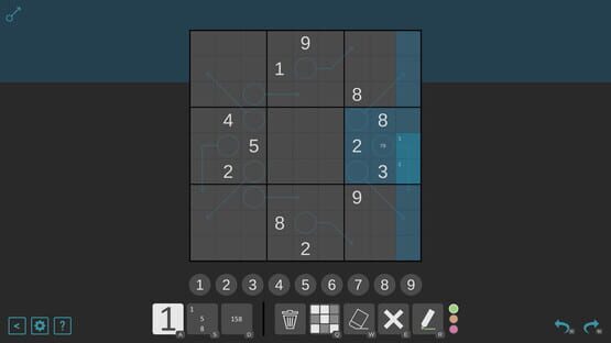 Screenshot Arrow Sudoku