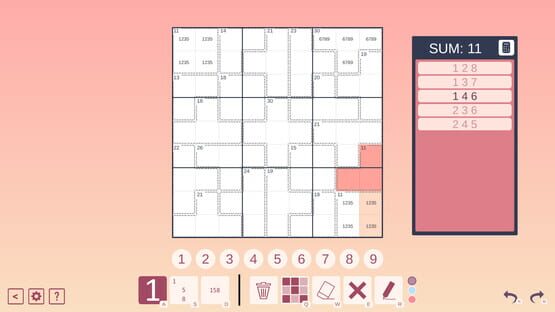 Screenshot Killer Sudoku