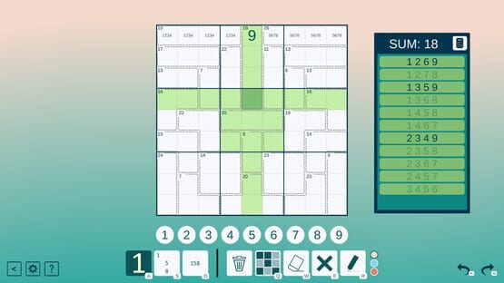 Screenshot Killer Sudoku