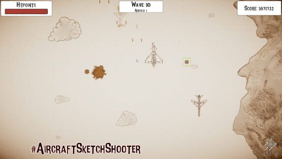 Screenshot Aircraft Sketch Shooter