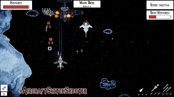 Screenshot Aircraft Sketch Shooter