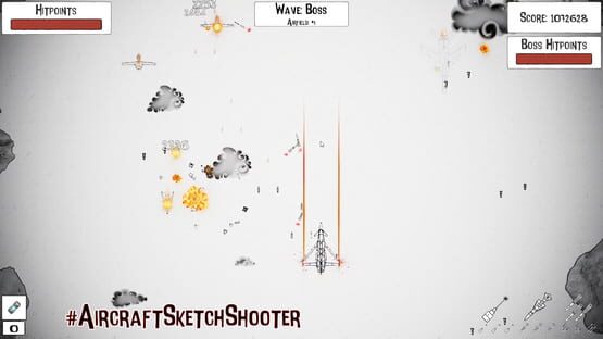 Screenshot Aircraft Sketch Shooter