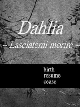 Cover Dahlia: Lasciatemi morire