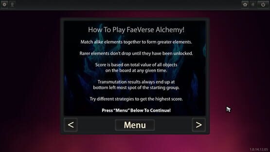 Screenshot FaeVerse Alchemy