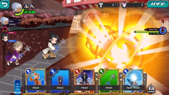 Screenshot Kingdom Hearts Dark Road