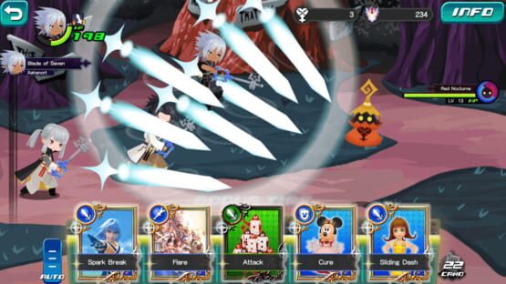 Screenshot Kingdom Hearts Dark Road