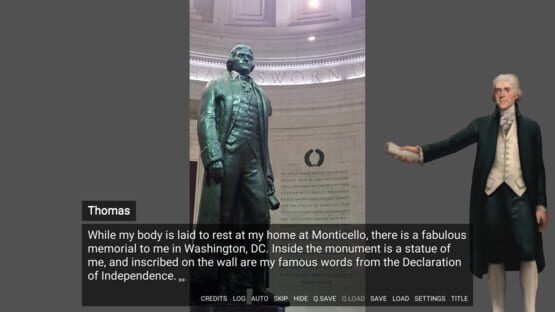 Screenshot Important People of History: Presidents - Thomas Jefferson