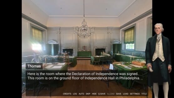 Screenshot Important People of History: Presidents - Thomas Jefferson