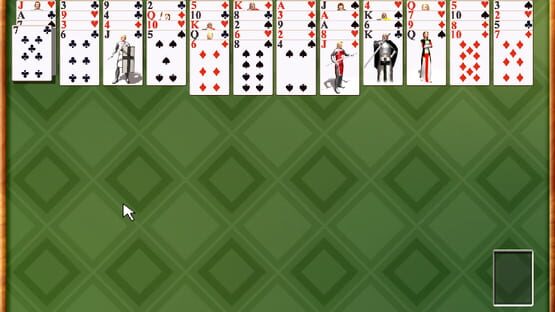 Screenshot Pyramid Solitaire Gold