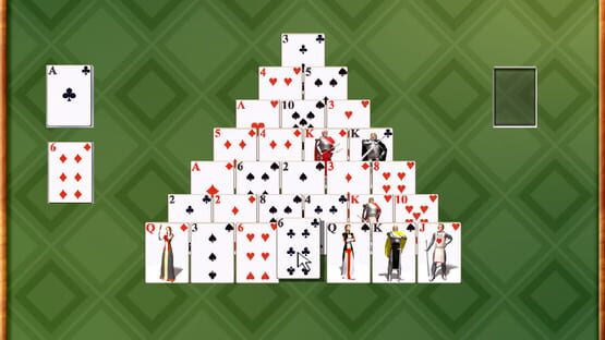 Screenshot Pyramid Solitaire Gold