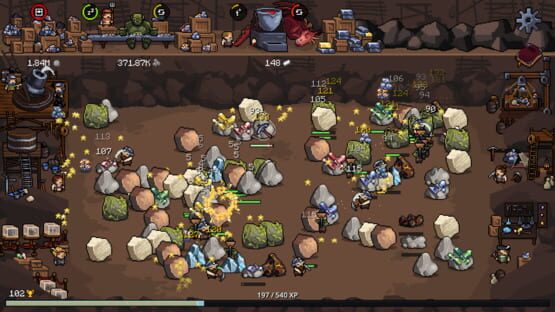Screenshot Fantasy Miner: Idle Depths
