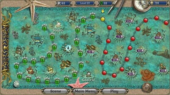 Screenshot Jewel Match Atlantis Solitaire 4: Collector's Edition