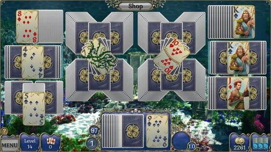 Screenshot Jewel Match Atlantis Solitaire 4: Collector's Edition