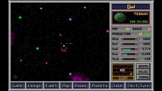 Screenshot Master of Orion