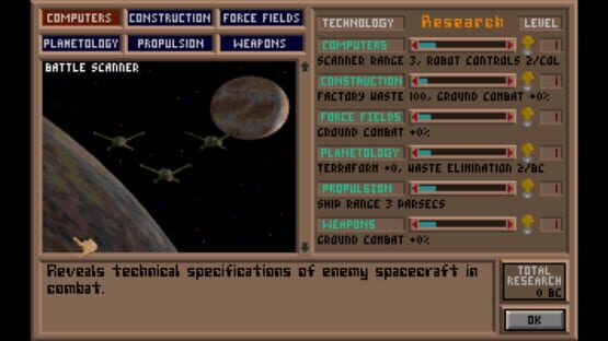 Screenshot Master of Orion