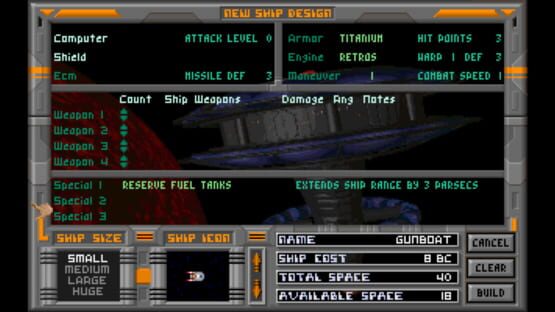 Screenshot Master of Orion
