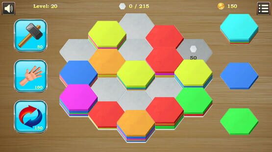 Screenshot Sort Hexa Tiles