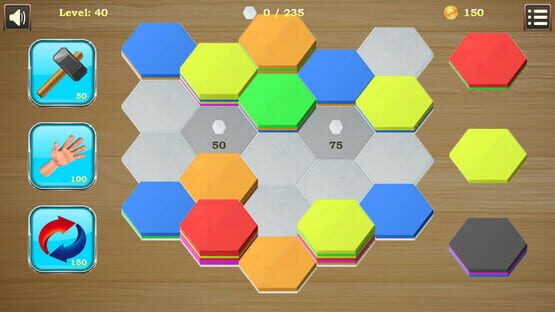 Screenshot Sort Hexa Tiles
