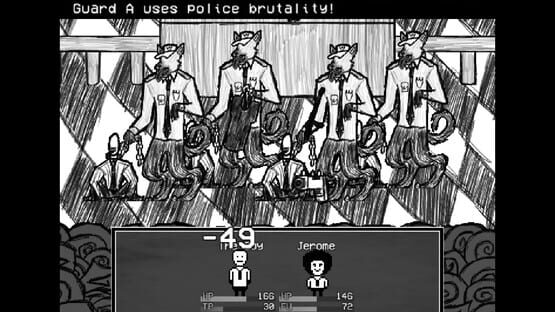 Screenshot Suits: A Business RPG