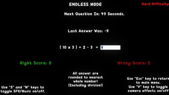 Screenshot Mental Math Tutor