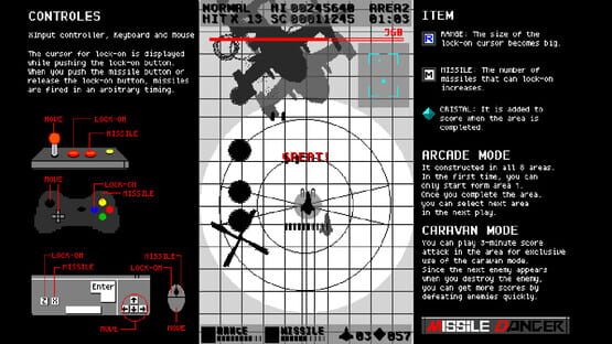 Screenshot MissileDancer