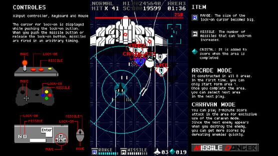 Screenshot MissileDancer