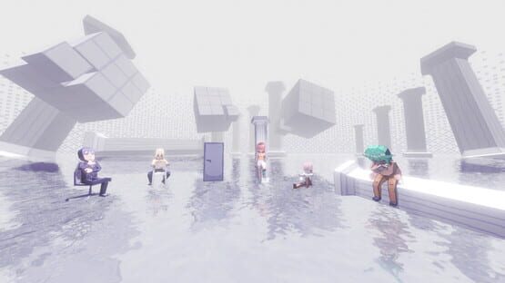 Screenshot Brain Runner: Dreamcore Movement Shooter