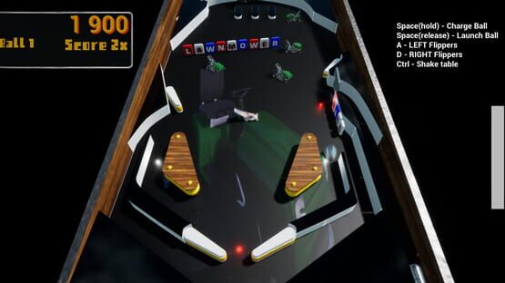 Screenshot Lawnmower Game: Pinball