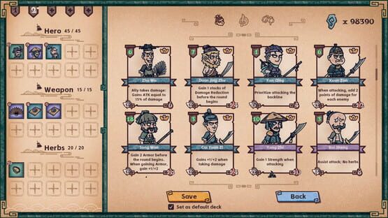 Screenshot Water Margin Scrolls