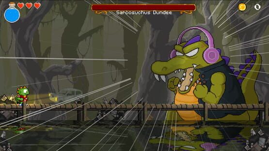 Screenshot Dinopunk: The Cacops Adventure
