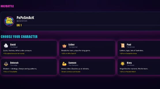 Screenshot HolyBattle