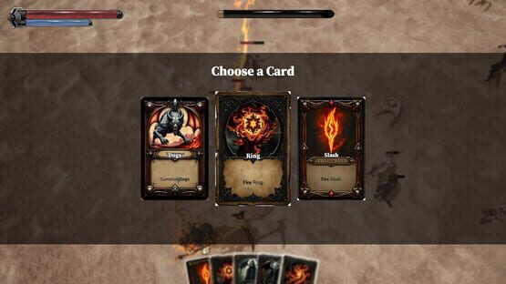Screenshot Relics: A Dark-fantasy Deck-Survivor