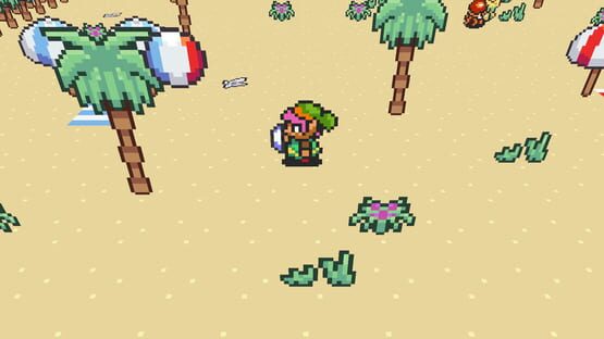 Screenshot Paper Zelda RPG