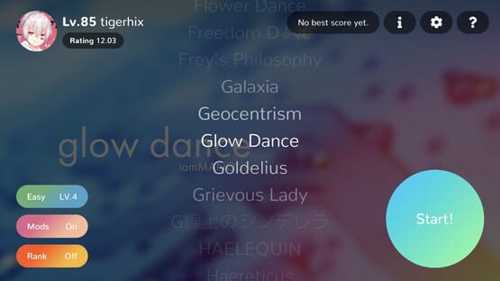 Screenshot Cytoid
