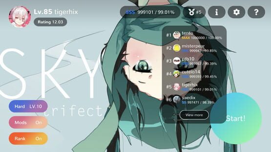 Screenshot Cytoid
