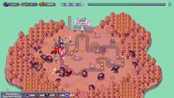 Screenshot Choo Choo Defenders
